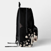 Schüchterner Hibiskus Bedruckter Rucksack (Links)