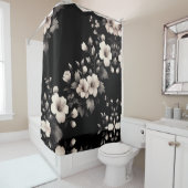 Schüchterner Hibiskus Duschvorhang (Beispiel)