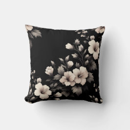 Schüchterner Hibiskus Kissen