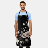 Schüchterner Hibiskus Schürze (Getragen)