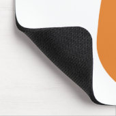 Schüchternes Cartoon-Schwein mousepad (Ecke)