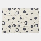 Schüchternes Elefant-Muster Handtuch (Horizontal)