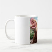 Schüchternes Huhn Kaffeetasse (Links)