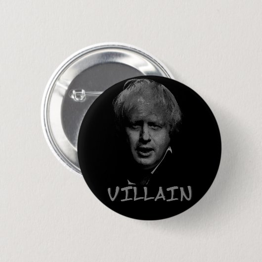 Schuft Boris Johnson Button (Vorne & Hinten)