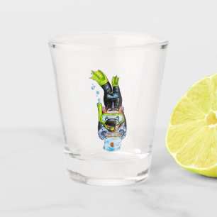 Schuft Schnapsglas
