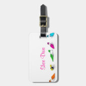 Schuh-Diva-Gepäckanhänger Gepäckanhänger (Vorderseite vertikal)