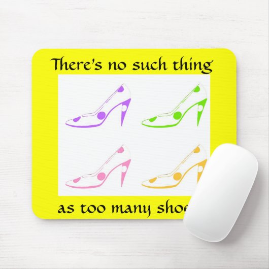 Schuh-Diva Mousepad (Mit Mouse)
