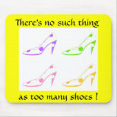 Schuh-Diva Mousepad (Vorne)