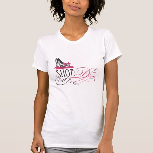 Schuh-Diva T-Shirt (Vorderseite)