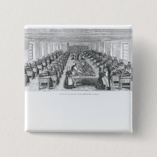 Schuh-Fabrik Button (Vorderseite)