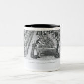 Schuh-Fabrik Zweifarbige Tasse (Mittel)