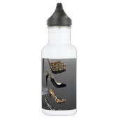 Schuh-fertigen hohe Heels-Collage besonders an Edelstahlflasche (Rechts)