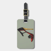 Schuh-Gepäckanhänger Gepäckanhänger (Vorderseite vertikal)