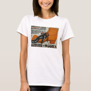 "Schuh-Geschäfte", Zürich (Farbelitho) T-Shirt