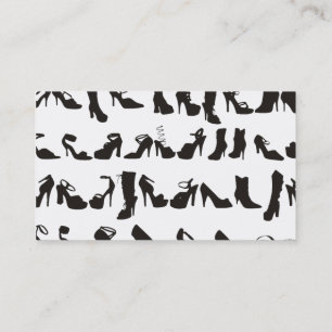 Schuh-Geschäfts-Visitenkarten Visitenkarte