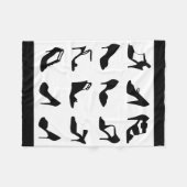 Schuh-Kollektor Fleecedecke (Vorderseite (Horizontal))