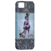 Schuh-Liebe-Monogramm Case-Mate iPhone Hülle (Rückseite/rechts)