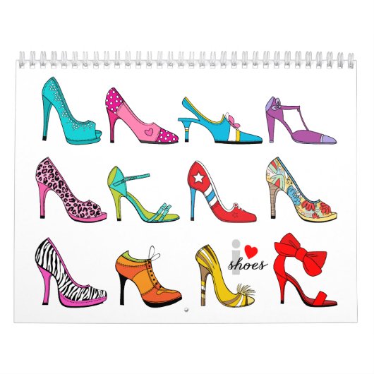 Schuh-Liebhaber-Kalender Kalender (Titelbild)