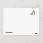 schuh - Postkarte (Rückseite)