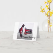 Schuh-prachtvolle Schuhe Karte (Gelbe Blume)