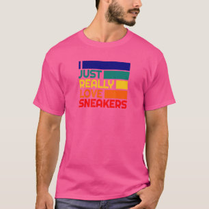 Schuh Sammler Liebe Sneaker Sneaker Süchtig Sneake T-Shirt