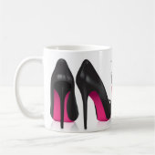 Schuh-"Scheidung. Das Ende eines Fehlers." Tasse (Links)