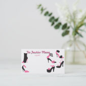 Schuh-Schuh-Schuhe! Visitenkarte (Stehend Vorderseite)