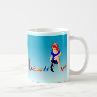 "Schuh Smitten" Tasse