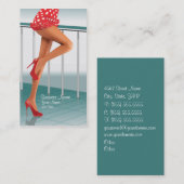 Schuh-Speicher-Geschäfts-Visitenkarte Visitenkarte (Vorne/Hinten)