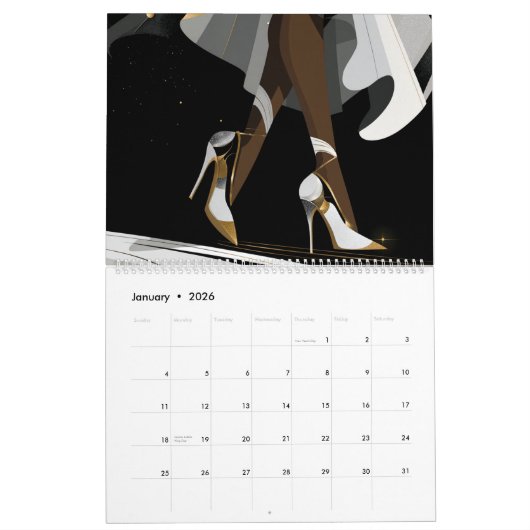 SCHUH SPIEL 2026 Kalender (Jan 2026)