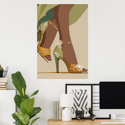 SCHUH SPIEL #3 #3 POSTER (Heimbüro)