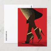 SCHUH SPIEL #4 POSTKARTE (Vorne/Hinten)