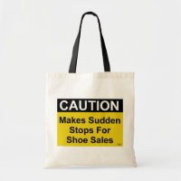 Schuh-Verkaufs-Vorsicht-Tasche