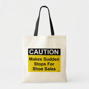 Schuh-Verkaufs-Vorsicht-Tasche Tragetasche