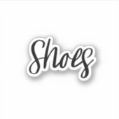 Schuhaufkleber Aufkleber (Vorderseite)
