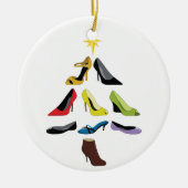 Schuhbaum Keramik Ornament (Vorne)