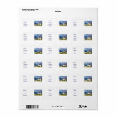 SCHUHE ADRESSAUFKLEBER (Vorne)