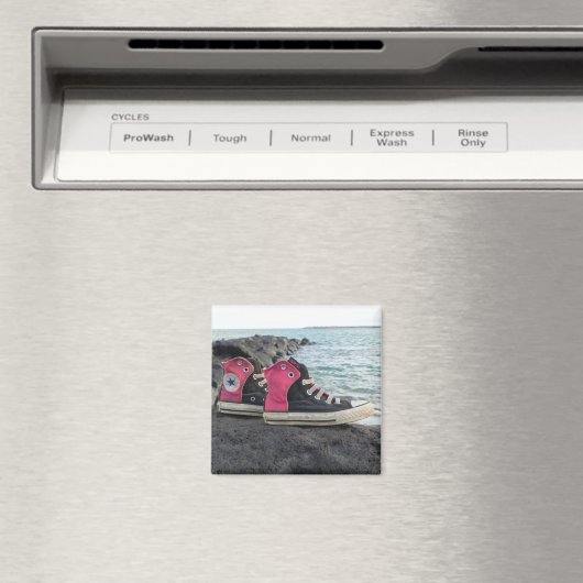 Schuhe am Strand Magnet (In Situ (Geschirrspüler))