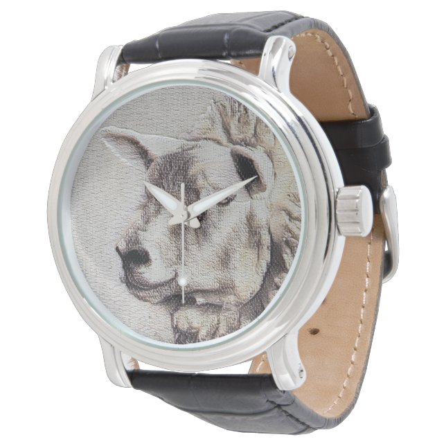 SCHUHE ARMBANDUHR (Schrägansicht)