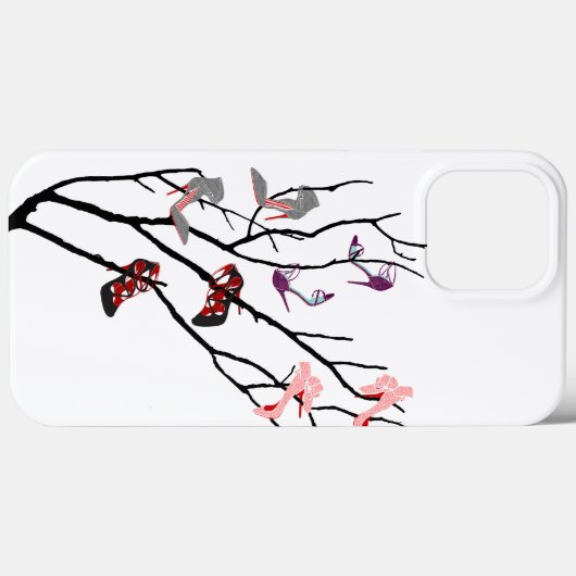 Schuhe auf einer Zweigstelle Case-Mate iPhone Hülle (Rückseite (Horizontal))