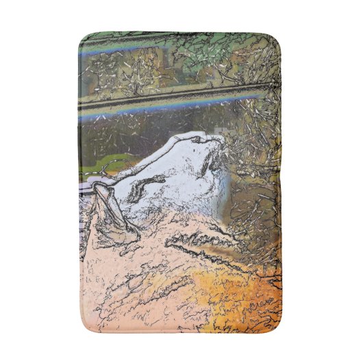 SCHUHE BADEMATTE (Vorderseite Vertikal)