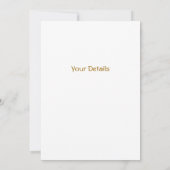 SCHUHE EINLADUNG (Rückseite)