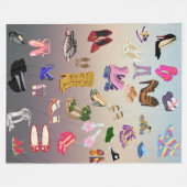 Schuhe Fleecedecke (Vorderseite (Horizontal))