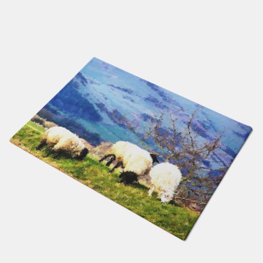 SCHUHE FUßMATTE (Schrägansicht)