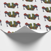Schuhe Geschenkpapier (Ecke)