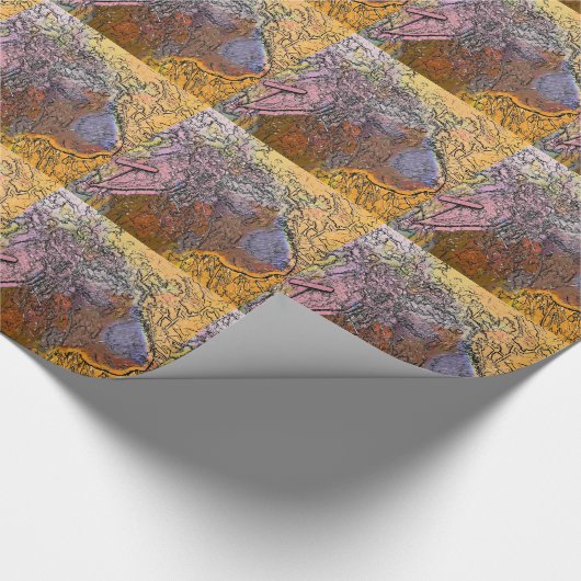 SCHUHE GESCHENKPAPIER (Ecke)