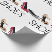 Schuhe Geschenkpapier (Ecke)