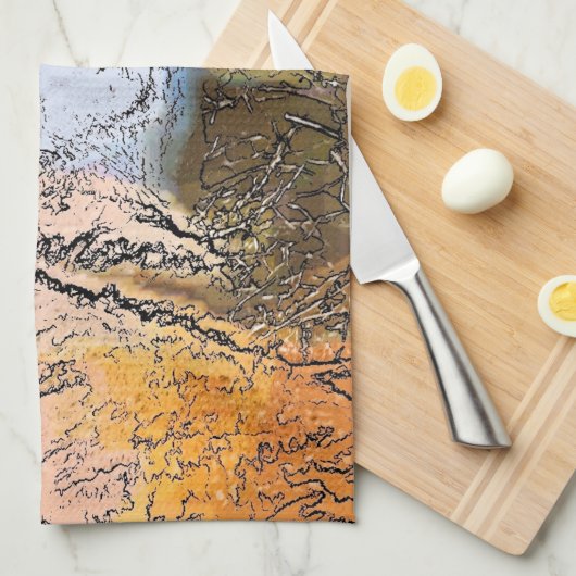 SCHUHE GESCHIRRTUCH (Viertel Falte)