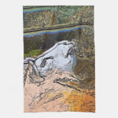 SCHUHE GESCHIRRTUCH (Vertikal)