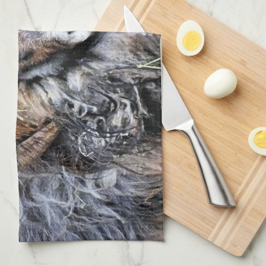 SCHUHE GESCHIRRTUCH (Viertel Falte)